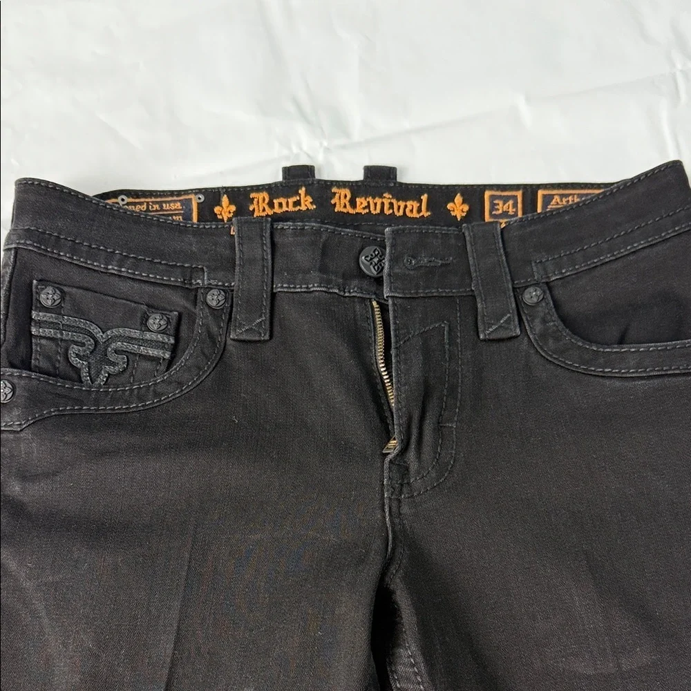 Rock Revival Dark Straight Leg Women's Jeans